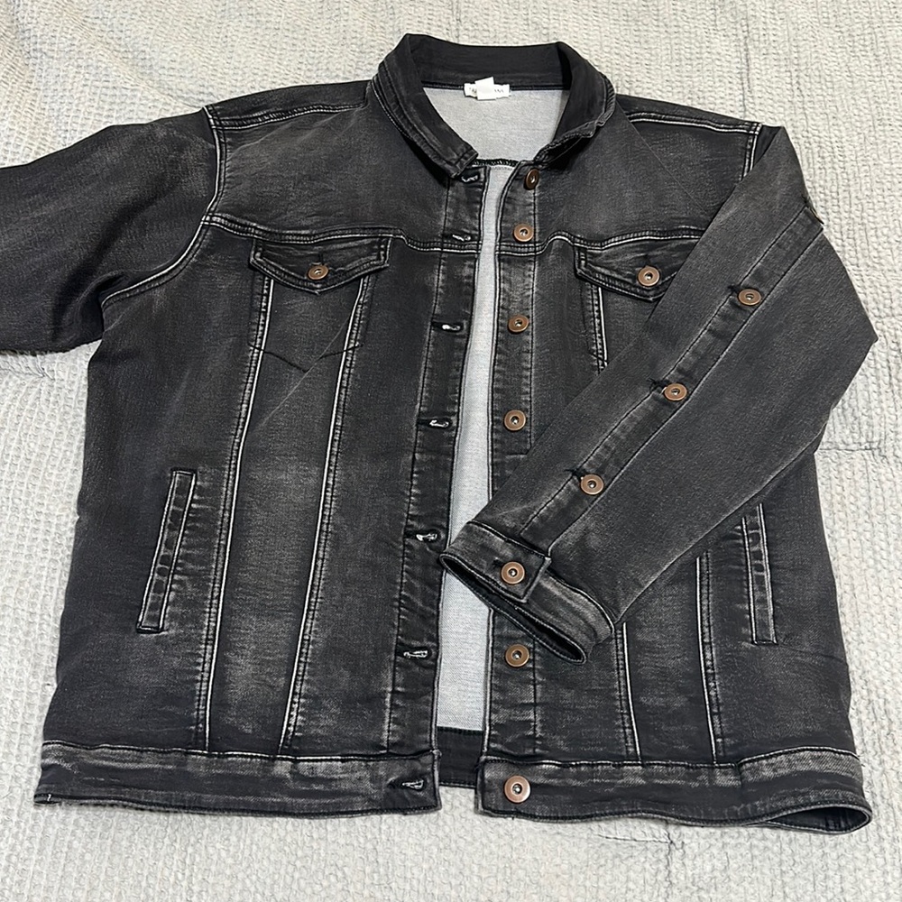 Black Jean Jacket